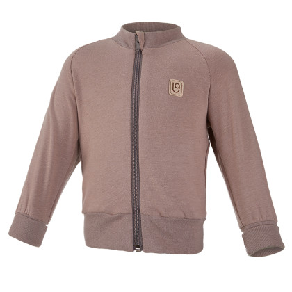 Mikina smyk rozepínací Outlast® Oříšková Little Angel