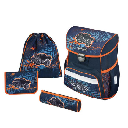Školní aktovka - set Loop Monster truck, Herlitz