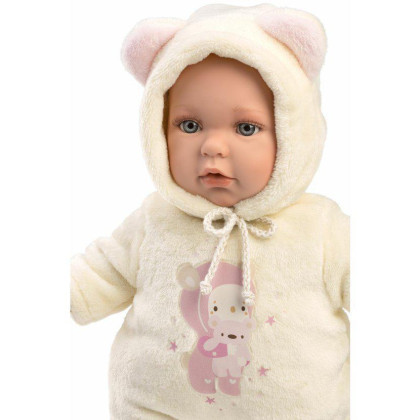 BABY JULIA 14208 Llorens - Realistická panenka s měkkým tělem 42 cm