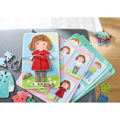 Provlékání pro děti Oblékání Haba