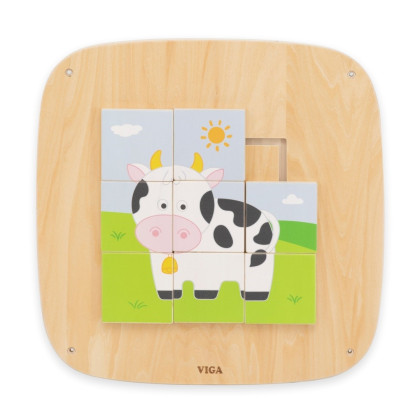 Dřevěný nástěnný panel - obrázek Viga