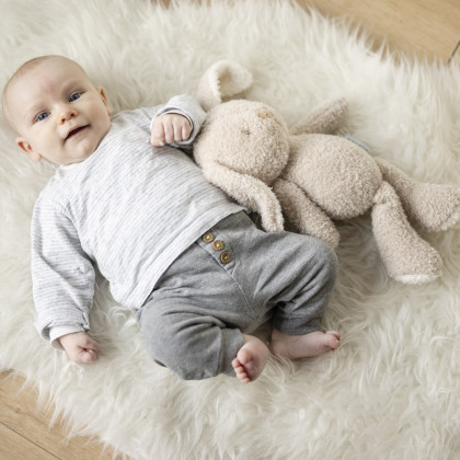 Hračka plyšová Teddy zajíček 34 cm Nattou