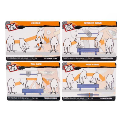 Tech Deck Fingerboard dvojbalení s překážkou