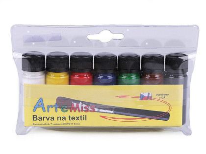 Sada barev na textil Art e Miss;