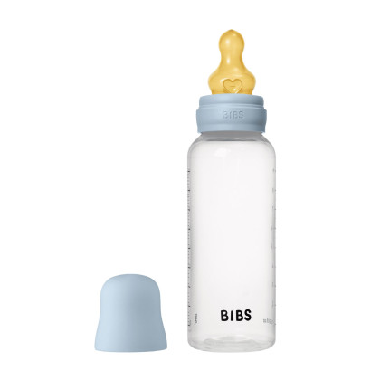 Antikoliková láhev s kaučukovým dudlíkem 270 ml Bibs