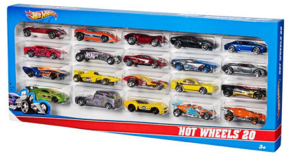 Sada Hot Wheels 20 ks