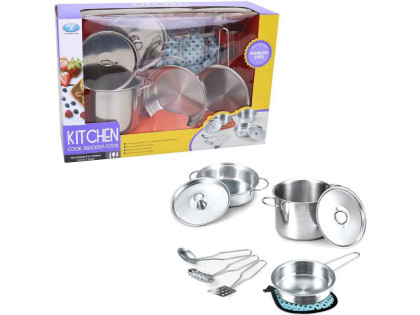 Nerezové nádobí - hrnec 9 ks