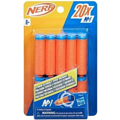 Balení 20 šipek Nerf N1 refill