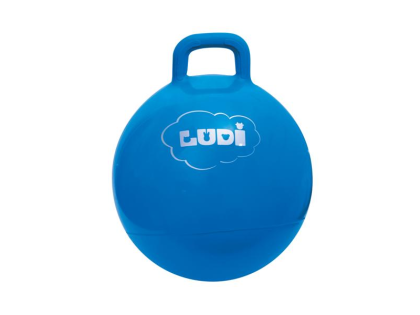 Skákací míč 45cm modrý Ludi