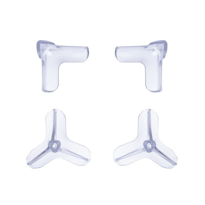 Ochrana rohů trojitá 4 ks Transparent Zopa