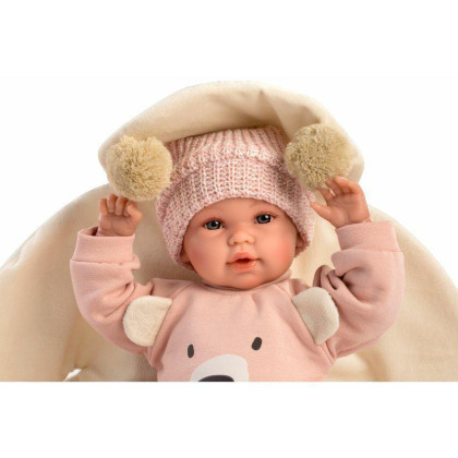 New born 63644 Llorens - realistická panenka miminko se zvuky - 36 cm