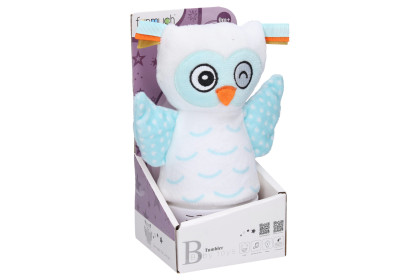 Usínací sova Roly Poly s efekty 16 cm