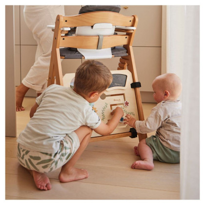 Aktivity centrum Play board na dřevěné židličky Alpha+/Beta+/Arketa Hauck