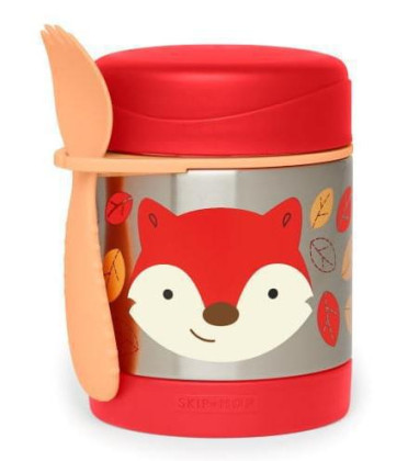 Termoska na jídlo se lžičkou/vidličkou Zoo 3 r+ 325 ml Skip Hop