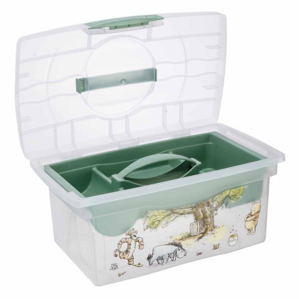 Cestovní box s přihrádkou na hračky, léky, kosmetiku