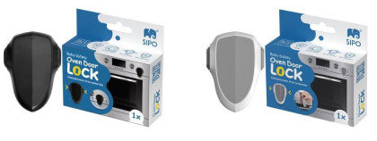 Bezpečnostní zámek na dvířka trouby, odolný proti teplu 1 ks Sipo