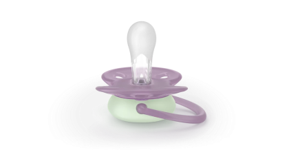 Šidítko Ultrasoft s obrázkom noční 6 - 18 m neutral 2 ks Philips Avent