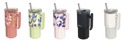 Nerezový termohrnek s brčkem 720 ml Umi Quokka