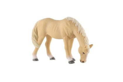 Kůň domácí palomino klisna zooted plast 13 cm