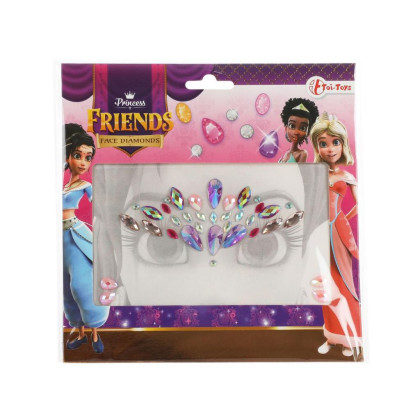 Obličejové zdobící diamanty/kamínky Princezna