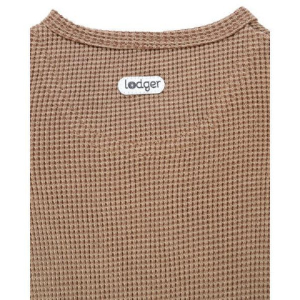 Hydrofilní zavinovací body s dlouhým rukávem Romper Ciumbelle LODGER Beige