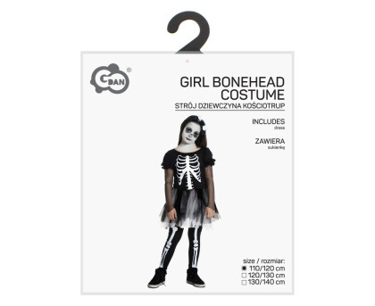 Kostým Kostlivec holčičí 