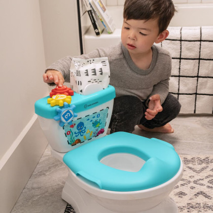 Toaleta dětská se zvukem 2 v 1 Geared for Success™ 18 m+ Baby Einstein