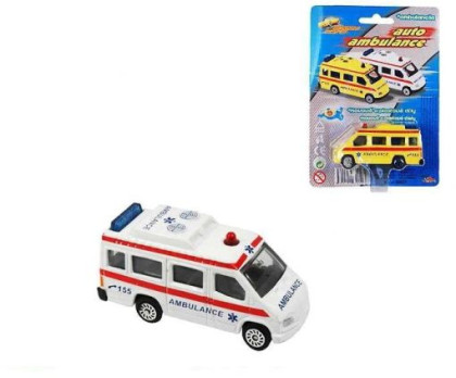 Auto ambulance 7 cm kov 