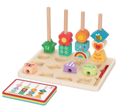 Hra Třídění podle karet Louka 2Kids Toys