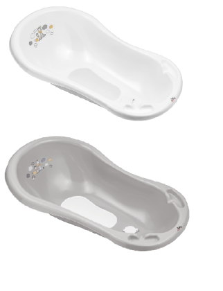 Vanička se zátkou a protiskluzovou podložkou Zebra 84 cm Maltex 