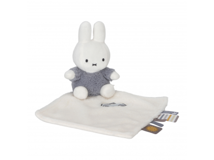 Muchláček králíček Miffy Fluffy Blue Little Dutch