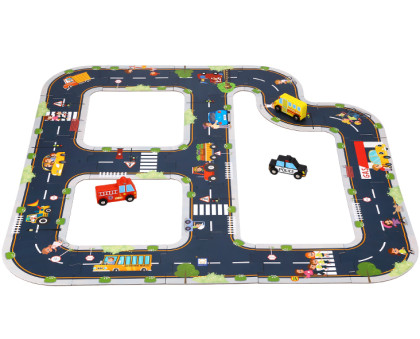 Puzzle silnice Město 