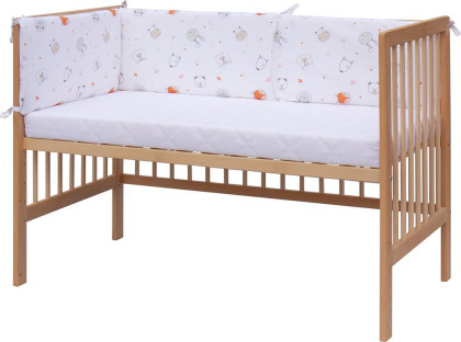 Mantinel do postýlky 4dílný Labra 180 x 30 cm Scarlett