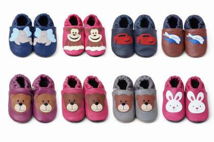 Kožené capáčky 6-12 m (20) 12,2 cm Afelo