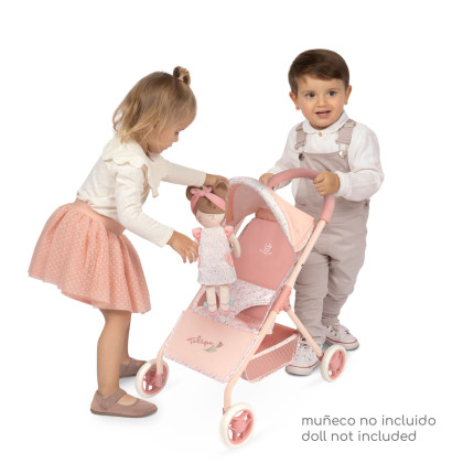 Sportovní kočárek pro panenky Tulipe 55 cm DeCuevas