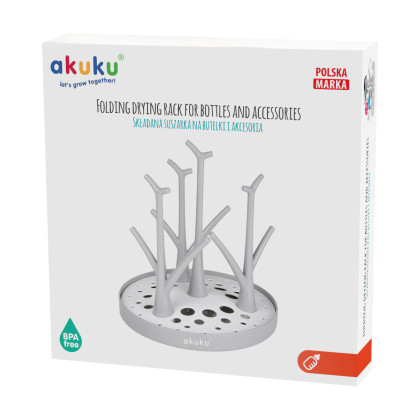 Univerzální odkapávač na láhve a dudlíky Akuku