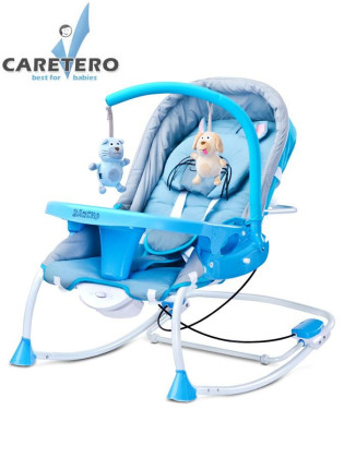 Dětské lehátko CARETERO Rancho blue