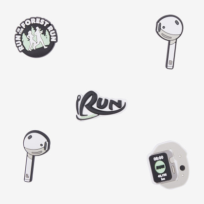 Amulety - ozdoby na boty Amuletz Love from the first run mix Coqui