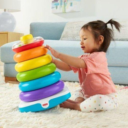 Fisher Price Obří kroužky na tyči GJW15