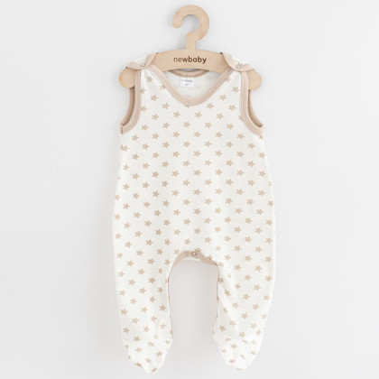 Kojenecké dupačky New Baby Classic II Uni 3 ks béžové