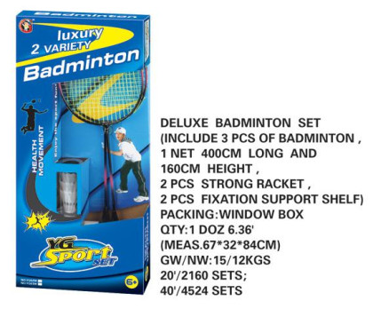 Badminton se sítí