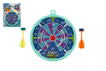 Terč s lepicími šipkami 2 ks, průměr 15,5 cm