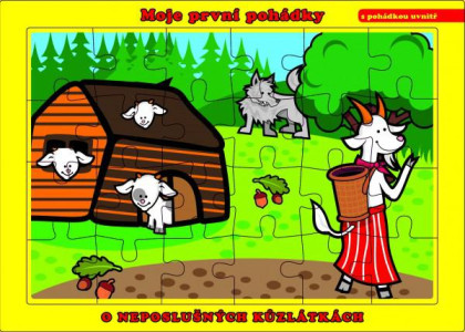 Puzzle Moje první pohádky 24 dílků 