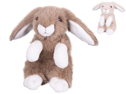 Zajíček plyšový 20 cm sedící