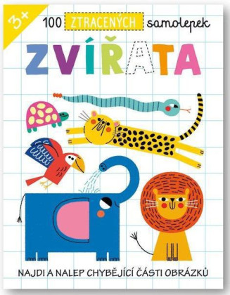 100 ztracených samolepek - Zvířata 