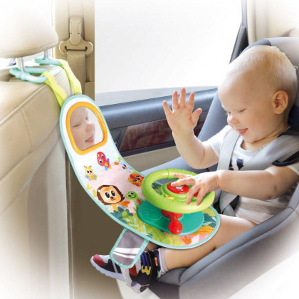 Hrací pultík do auta B-Car Wheel Bo Jungle