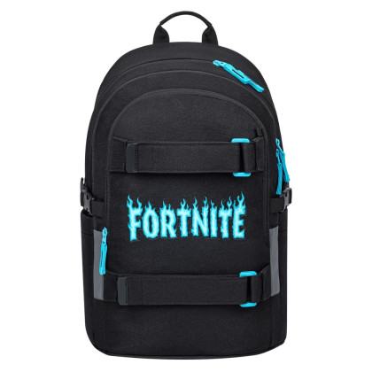 Set 5 Skate Fortnite Blue: batoh,sportovní taška,ledvinka,obal na notebook,peněženka Baagl