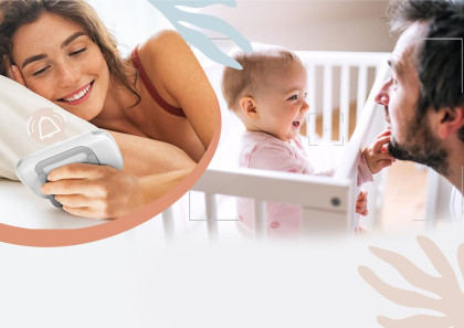 Videochůvička otočná digitální Berkano Neno