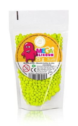 Kuličky do slizu žluté 25g