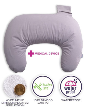Bambusový polohovací polštář MiniRelax 150 cm Babymatex